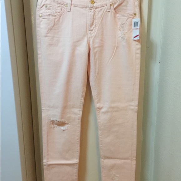 7 For All Mankind The Slim Cigarette Jeans Size 28 - Picture 1 of 2